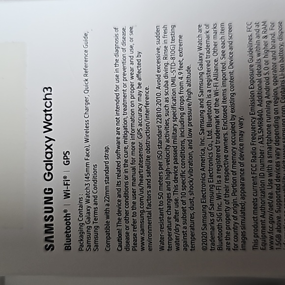 Samsung Galaxy watch 3 with ROLEX face like New in box‼️ - Picture 11 of 12